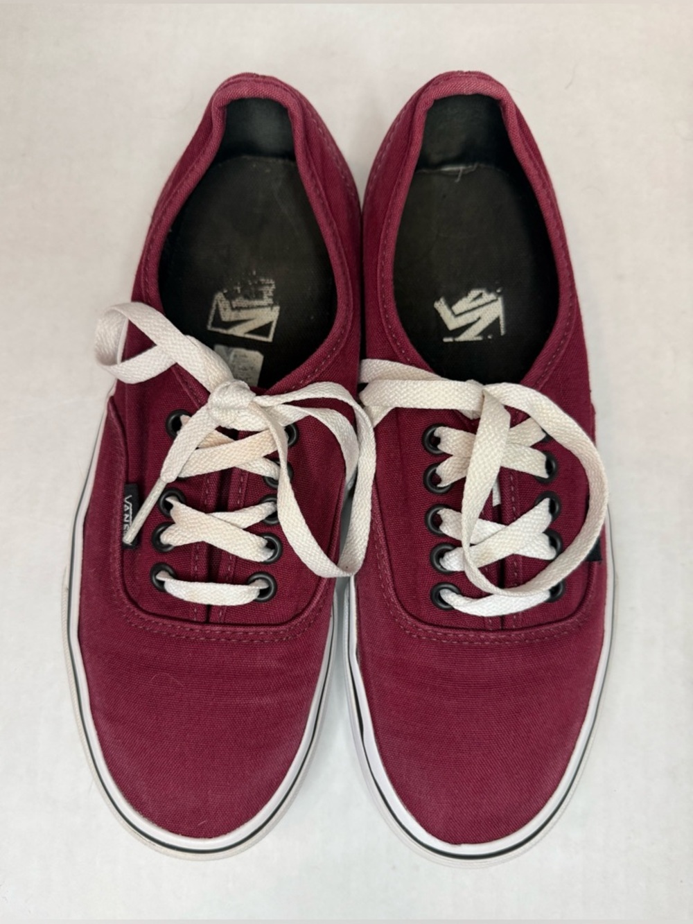 Vans Authentic Shoes Maroon Women’s Size 8.5